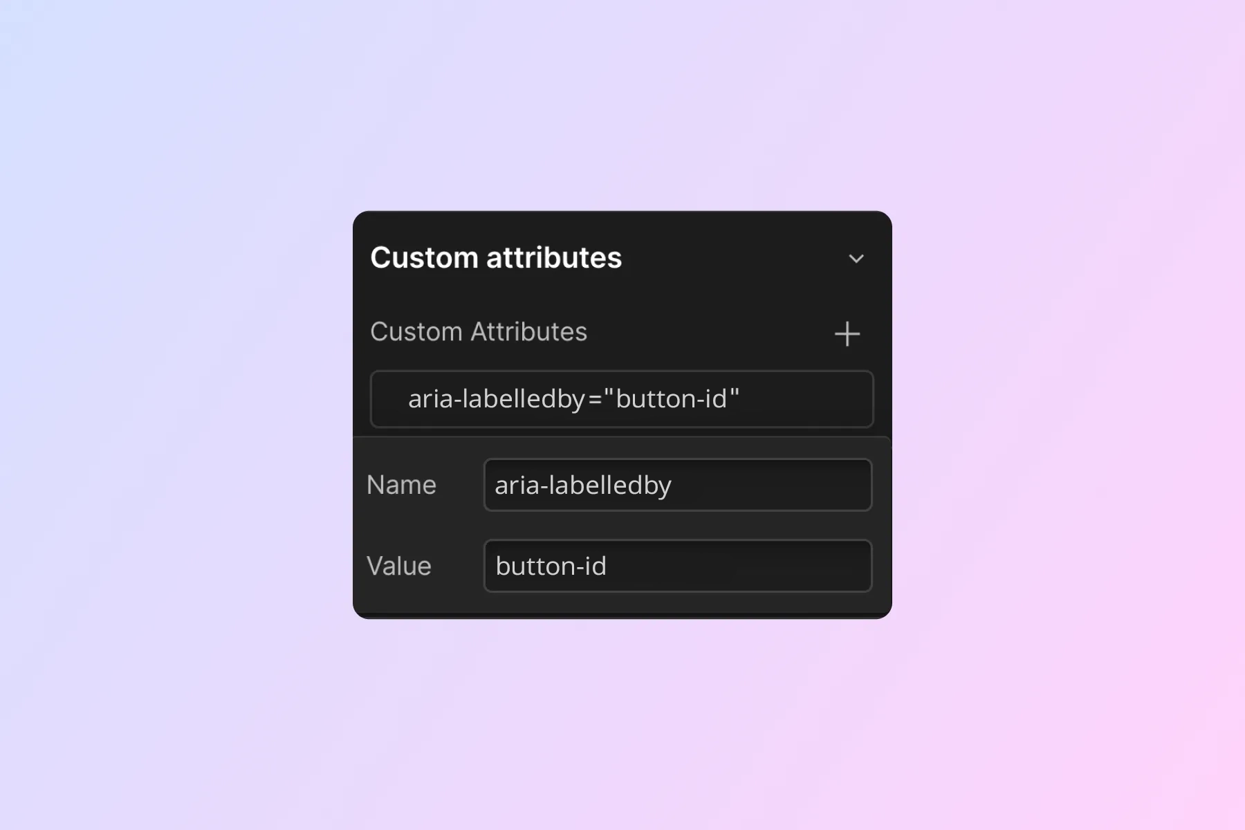 Cкриншот 4 интерфейса Webflow для раздела Доступность