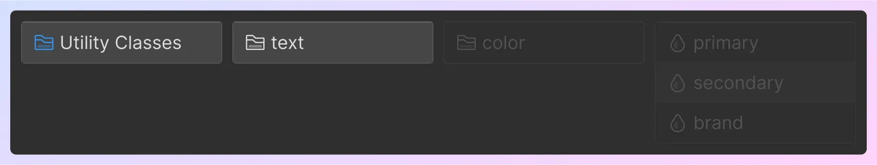 Cкриншот 9 интерфейса Webflow для раздела Папки