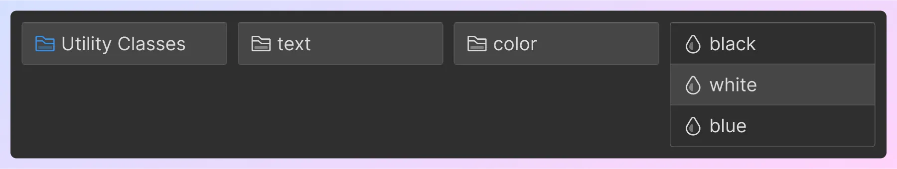 Cкриншот 11 интерфейса Webflow для раздела Папки