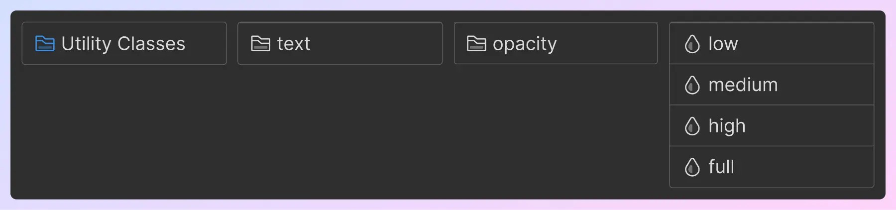 Cкриншот 7 интерфейса Webflow для раздела Стратегия типографики